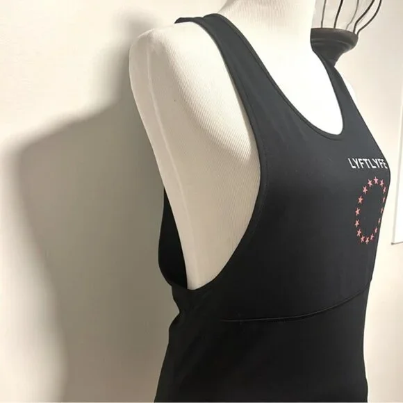 LyftLyfe 3 Panel Cur Sleeve Tank Top - Picture 2 of 6